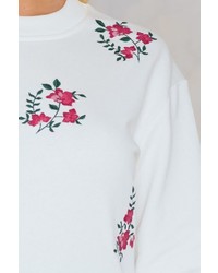 Embroidered Sweattop