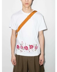Comme Des Garcons Homme Plus Comme Des Garons Homme Plus Floral Embroidered Short Sleeved T Shirt