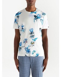 Etro Floral Print Detail T Shirt