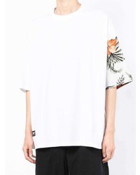 FIVE CM Floral Print Short Sleeve T Shirt