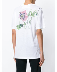 Off-White Floral Print T Shirt
