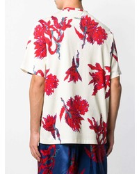 Roberto Cavalli Floral Print T Shirt