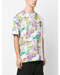Just Cavalli Floral Print T Shirt