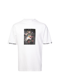 Palm Angels Floral Print T Shirt