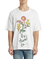 PROFOUND Flower Watercolor Cotton T Shirt