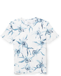 Hentsch Man Floral Print Cotton T Shirt