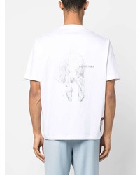 Lanvin L Flower Patch T Shirt
