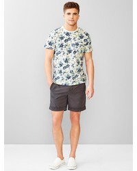 Gap Lived In Floral Pocket T Shirt