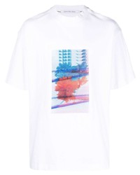 Calvin Klein Jeans Motion Floral Graphic Print T Shirt