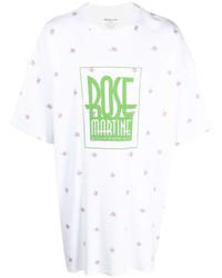 Martine Rose Oversized Logo Print T Shirt