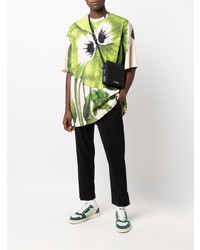 Kenzo Pansy Floral Print Relaxed T Shirt