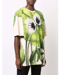 Kenzo Pansy Floral Print Relaxed T Shirt