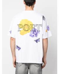 YOUNG POETS Poet Flowers Yoricko T Shirt
