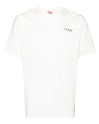 Kenzo Poppy Print Cotton T Shirt