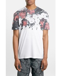 Topman Rose Garden Print T Shirt