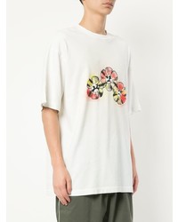 Liam Hodges Sprayed Flower Print T Shirt