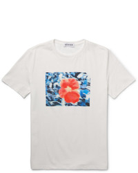 Beams T Printed Cotton Jersey T Shirt