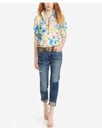 Polo Ralph Lauren Custom Fit Floral Print Shirt