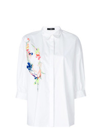 Steffen Schraut Floral Embroidery Shirt
