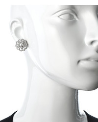 Lafonn Vintage Pearl Floral Earrings