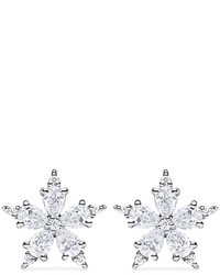 Paul Morelli Mini Stellanise Diamond Floral Stud Earrings