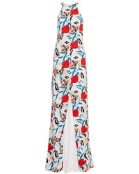 Thakoon Floral Print Crepe Gown