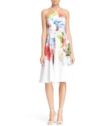 Ted Baker London Corpina Floral Print Fit Flare Dress
