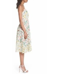 Ali & Jay Rose Colored Glasses Floral Fit Flare Midi Dress