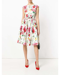Dolce & Gabbana Sleeveless Floral Dress