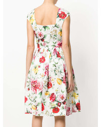 Dolce & Gabbana Sleeveless Floral Dress