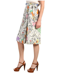 Paul Smith Floral Skirt With Tie Waist