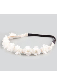 Full Tilt Chiffon Flower Pearl Headband
