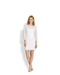 Lilly Pulitzer Topanga Crochet Lace Dress Resort White Lace