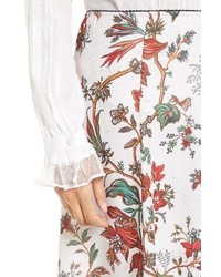 MCQ Alexander Ueen Floral Print Skirt