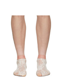 Gucci White Lace Socks