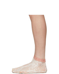 Gucci White Lace Socks