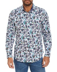 Robert Graham All Aboard Floral Cotton Button Up Shirt In Multi At Nordstrom