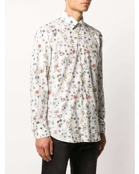 Paul Smith Floral Long Sleeve Shirt