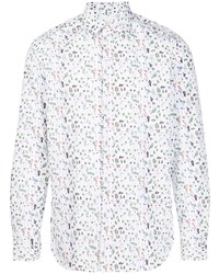 Paul Smith Floral Print Button Up Shirt