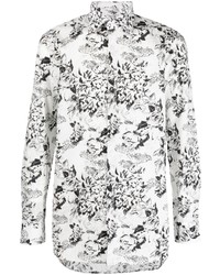 Gabriele Pasini Floral Print Cotton Shirt