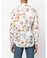 Etro Floral Print Long Sleeve Shirt