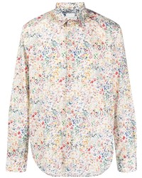 Paul Smith Floral Print Long Sleeve Shirt