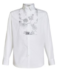Etro Floral Print Long Sleeved Shirt