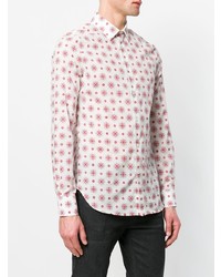 Alexander McQueen Flower Print Shirt