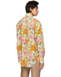 Tom Ford Multicolor Floral Shirt