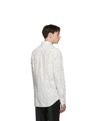 Paul Smith White Floral Soho Fit Shirt