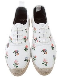 Saint Laurent Floral Espadrille Sneakers