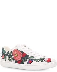 Gucci New Ace Flower Sneakers