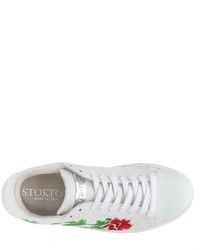 Vitello Sneaker S  Whiteredgreen Floral