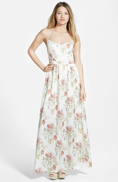 nordstrom floral maxi dress